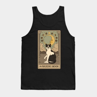 The Waxing Moon Cat Tank Top